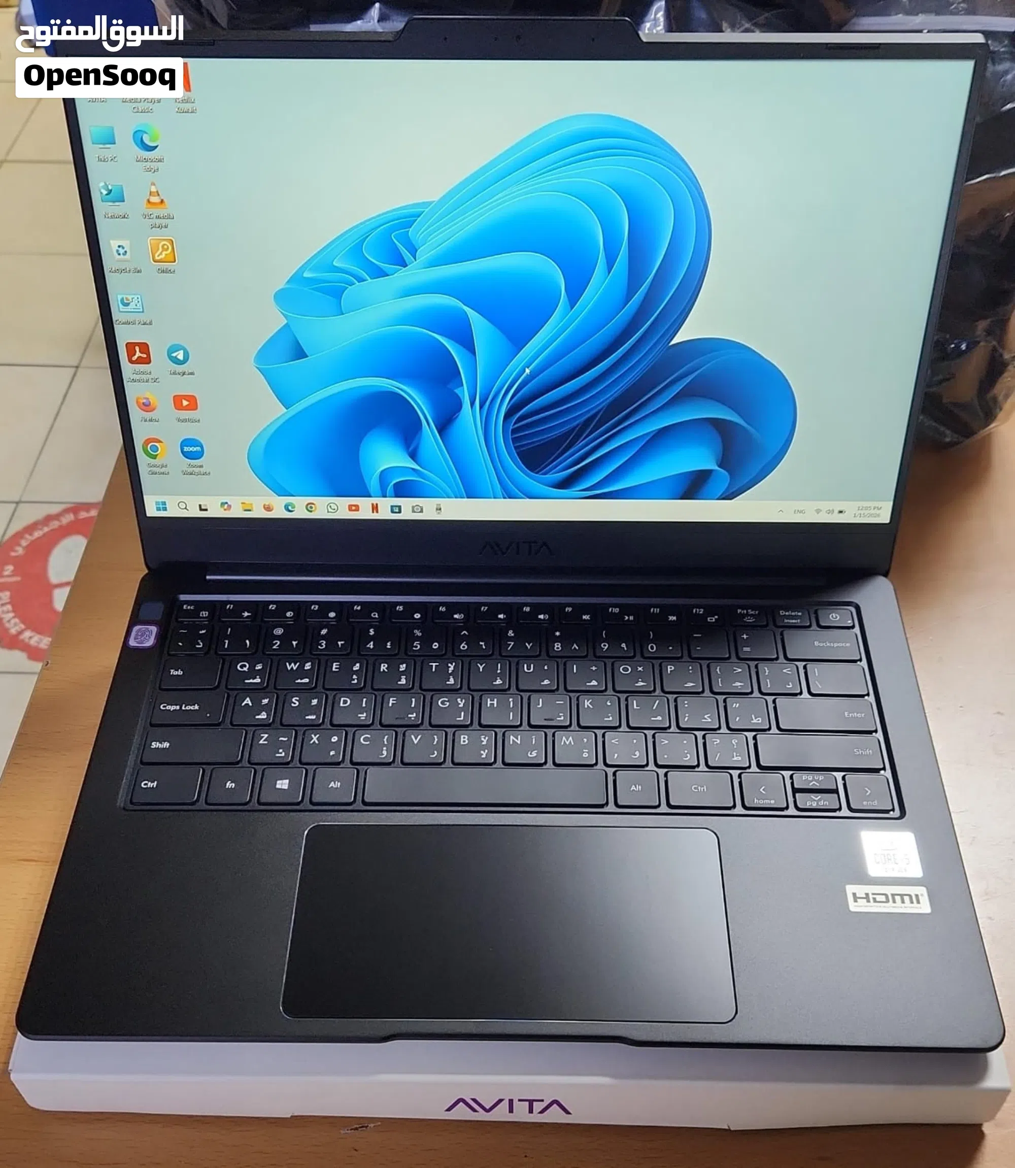 للبيع لابتوب⁦⁦Avita⁩⁩ ⁦⁦Libre⁩⁩ ⁦⁦v14/Ryzen7⁩⁩ ⁦⁦10gen/8GB⁩⁩ ⁦⁦ram/512GB⁩⁩ ⁦⁦SSD⁩⁩ جديد مع الكرتون