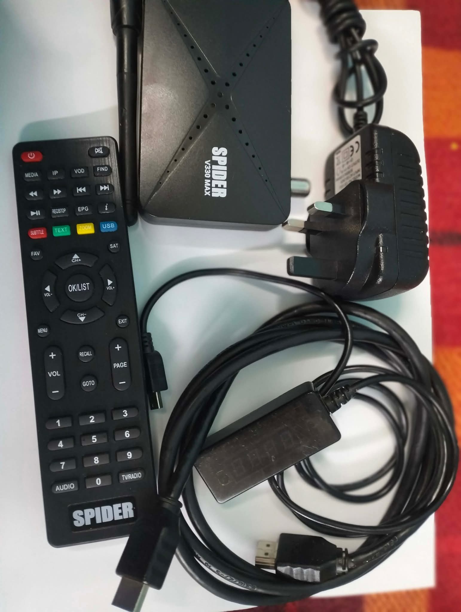 يوجد للبيع رسيفر سبايدر عليا اشترك