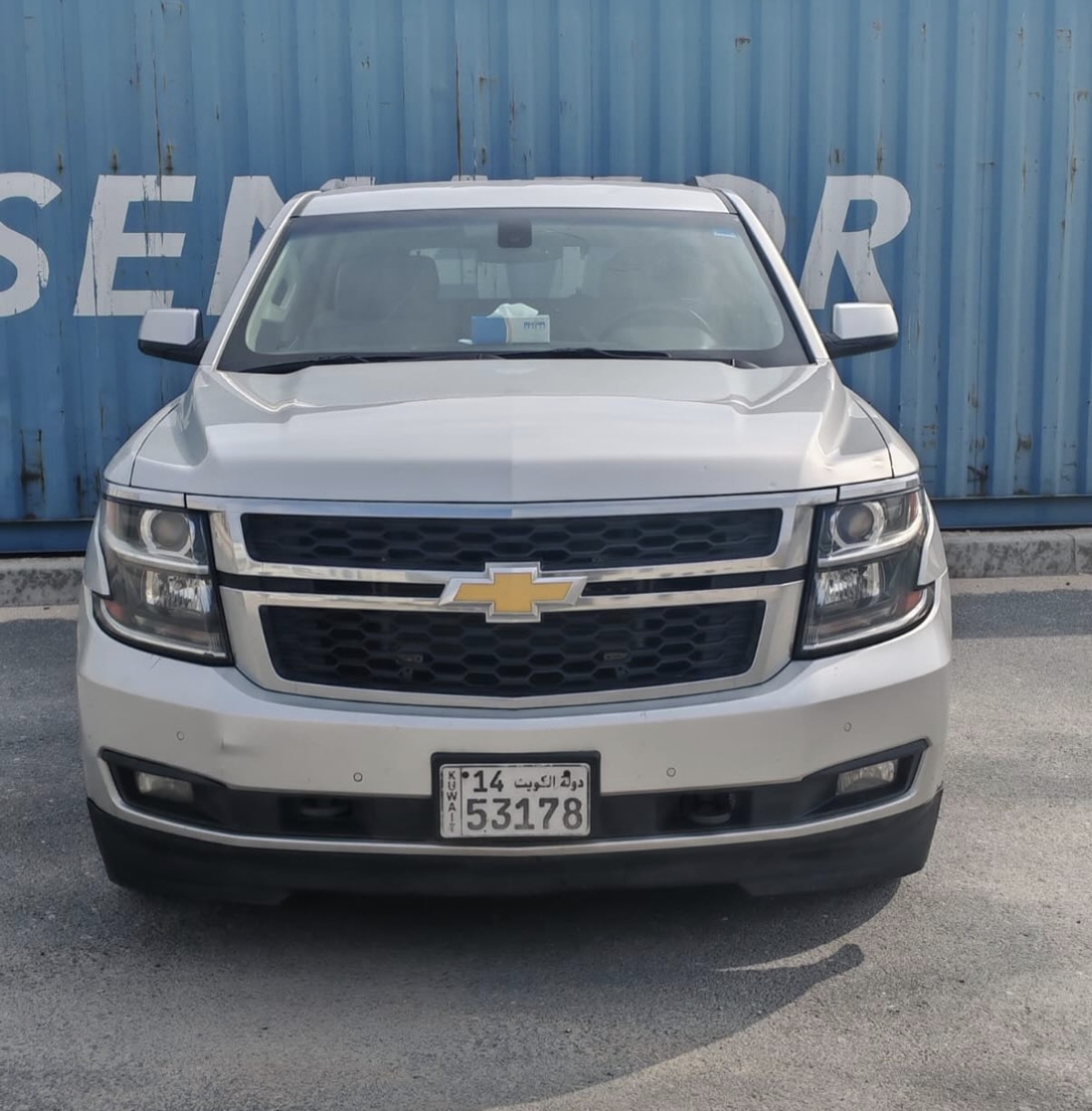 للبيع تاهو موديل 2016 الغانم صبغ الوكاله سلفر