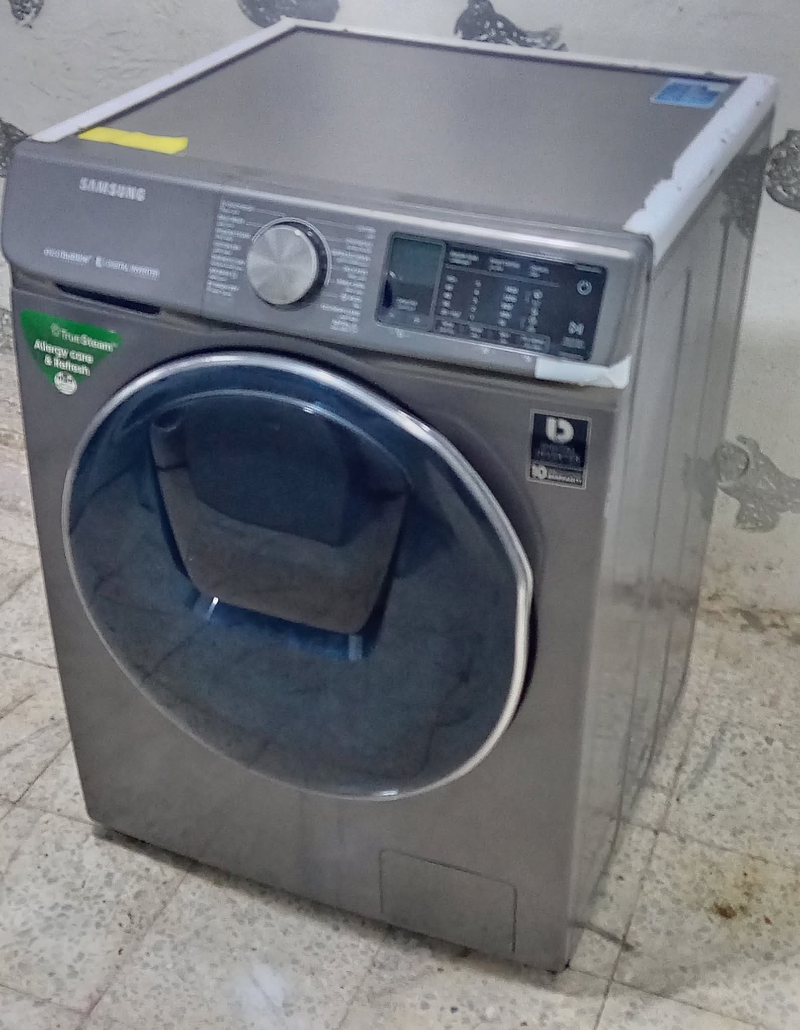 لبيع غساله سامسونج 10كيلو غسيل وتجفيف كامل