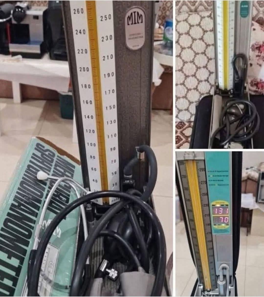 أجهزة ضغط زئبقي صنع اليابان مع سماعة طبية. مستعمله نظيفه. بأسعار مناسبة.