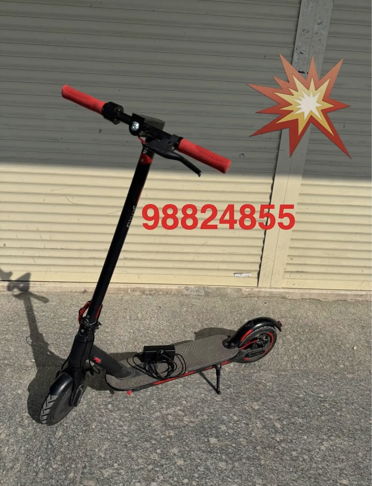 للبيع حالة ممتازة  سكوتر 🛴 ماركة سومو مع  شاحن 🔌  36 فولت 🔋