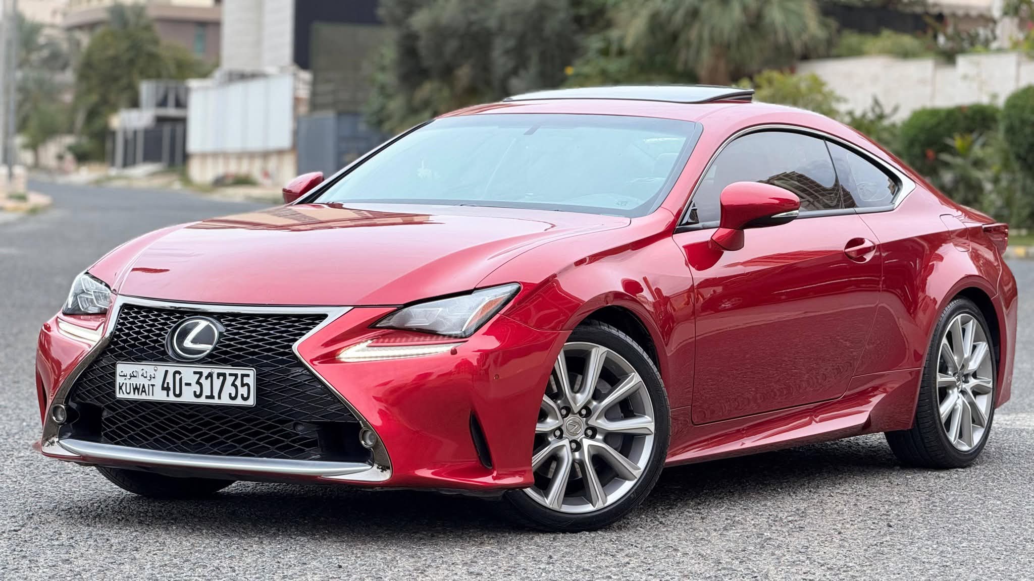 للبيع سياره لكزس كوبيه RC350  مديل ٢٠١٦