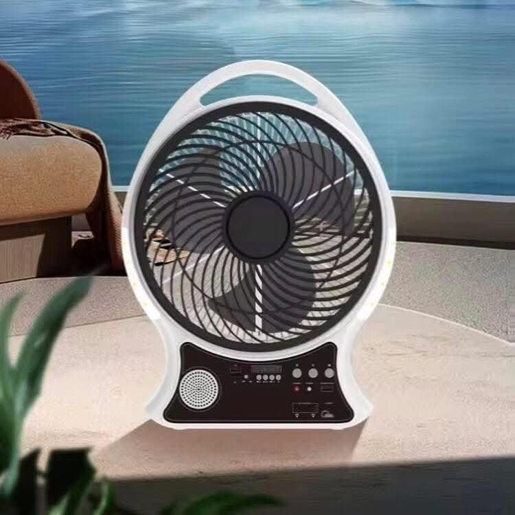 مروحة تعمل بالشحن بالطاقة الشمسية .. - صورة 3