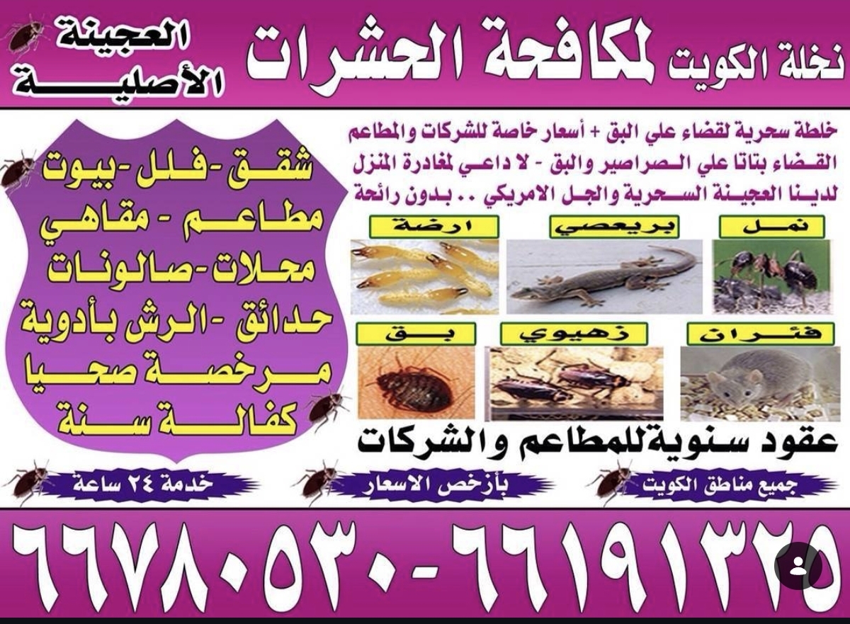 مكافحة الحشرات