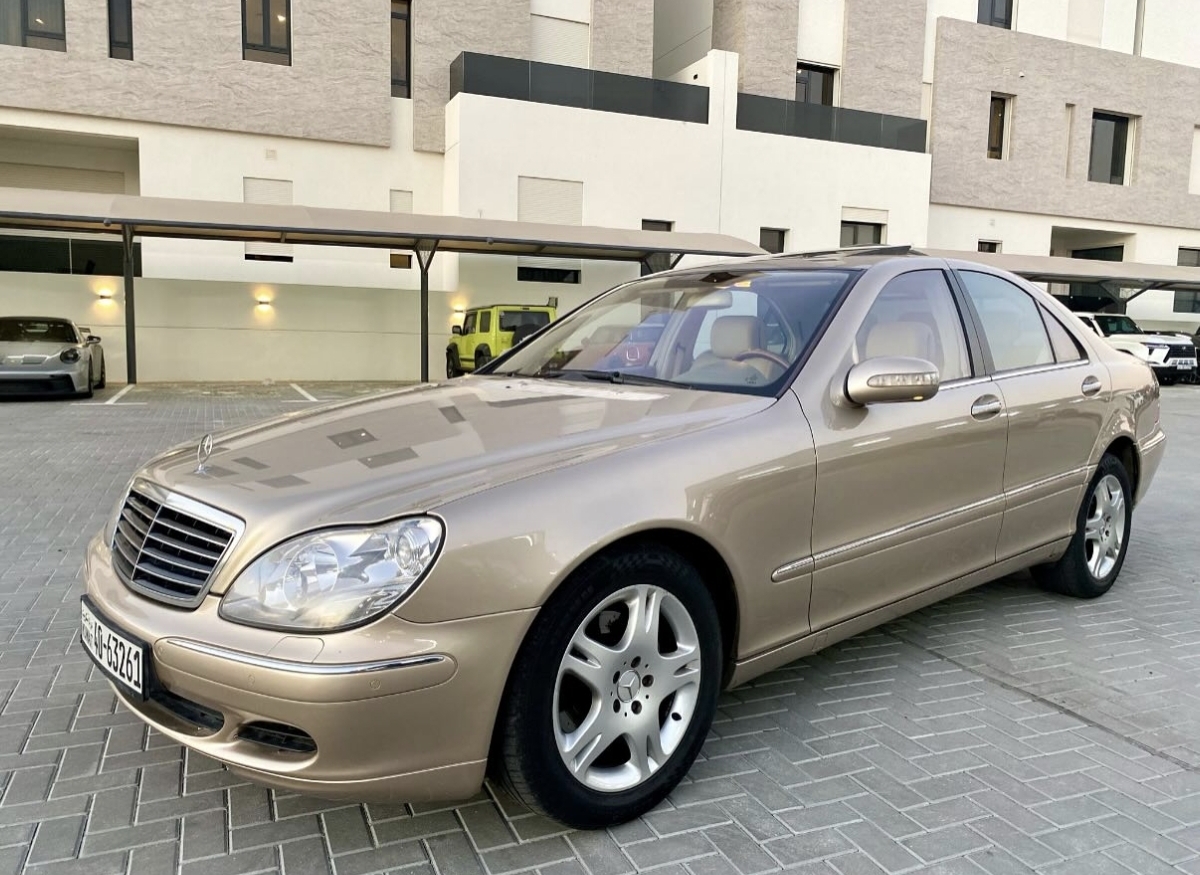 للبيع مرسيدس S350 وارد البشر شرط الفحص السيارة بحالة ممتازة